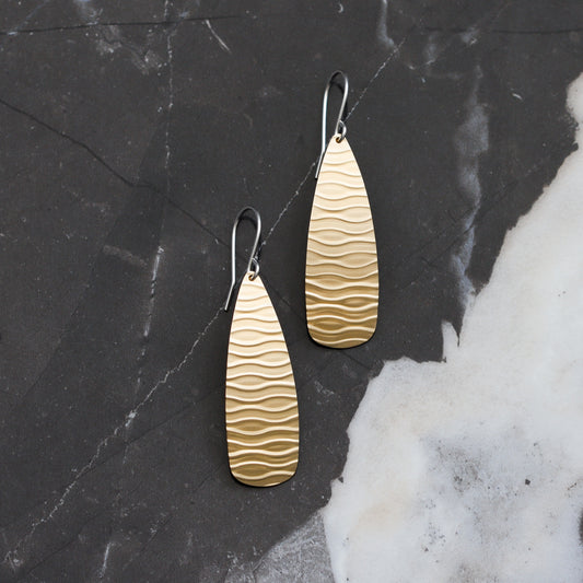 Soledad Earrings Brass