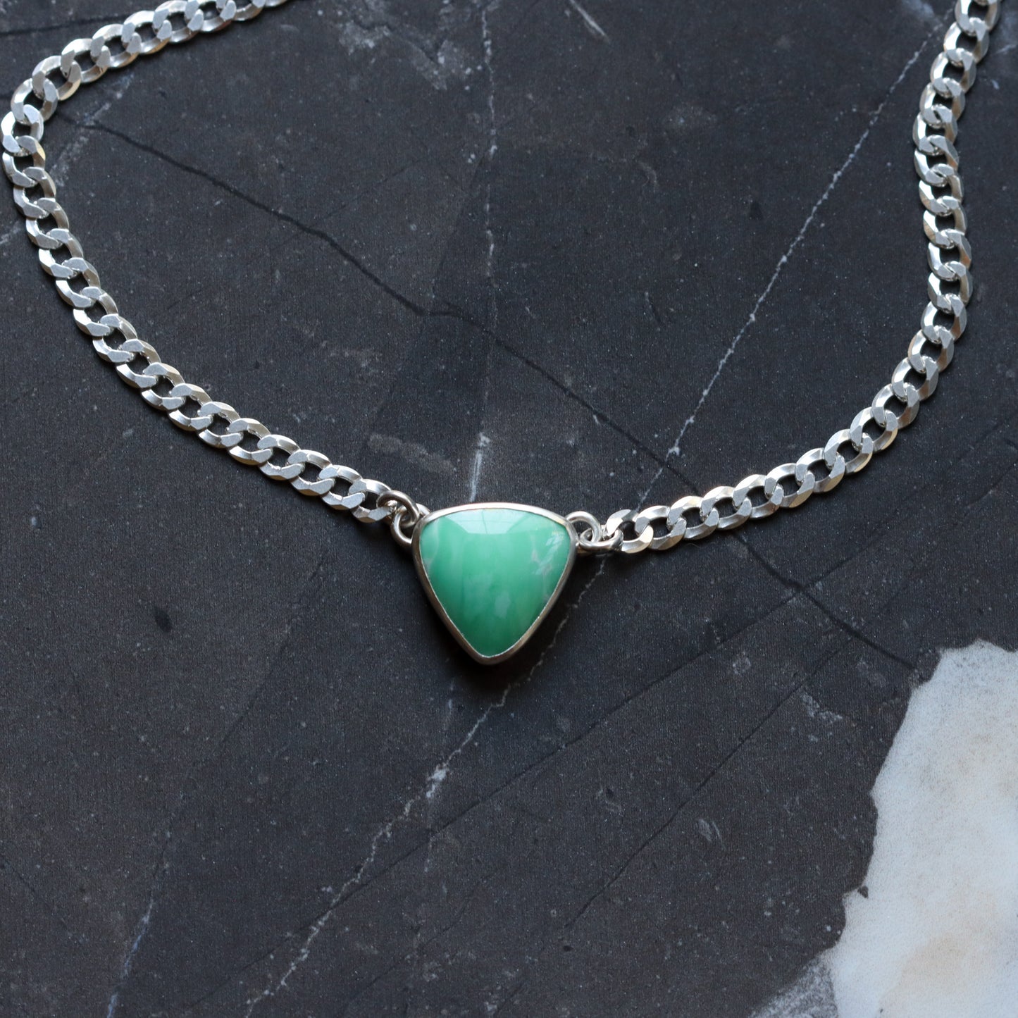 Variscite Choker 2 - OOAK