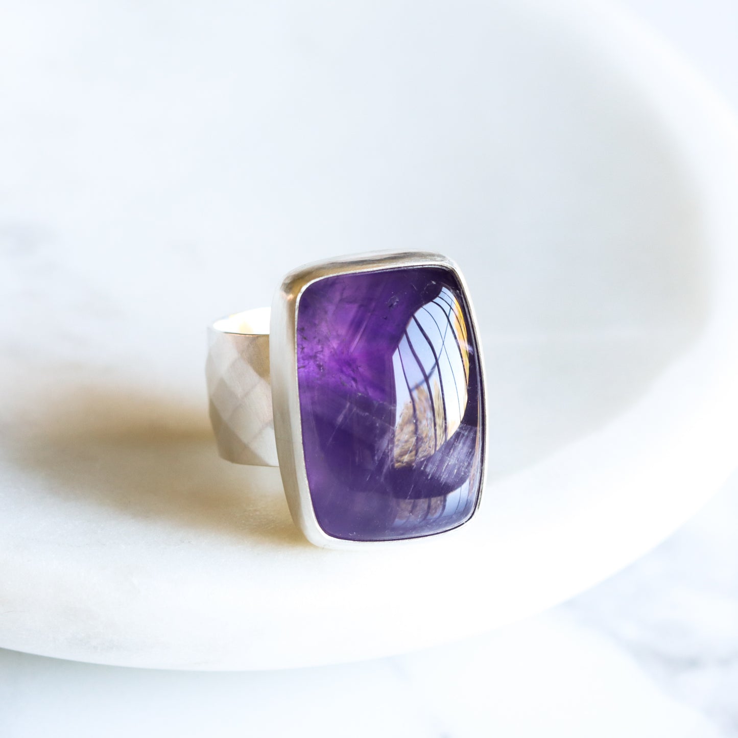 Indigo Ring - OOAK