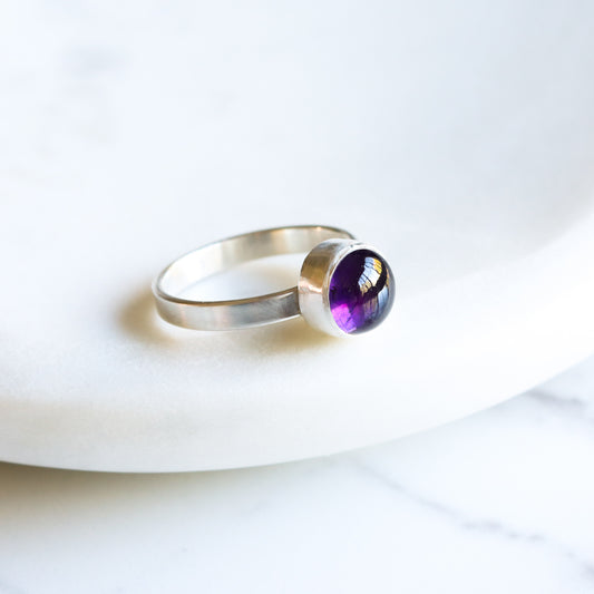 Balance Ring - Amethyst