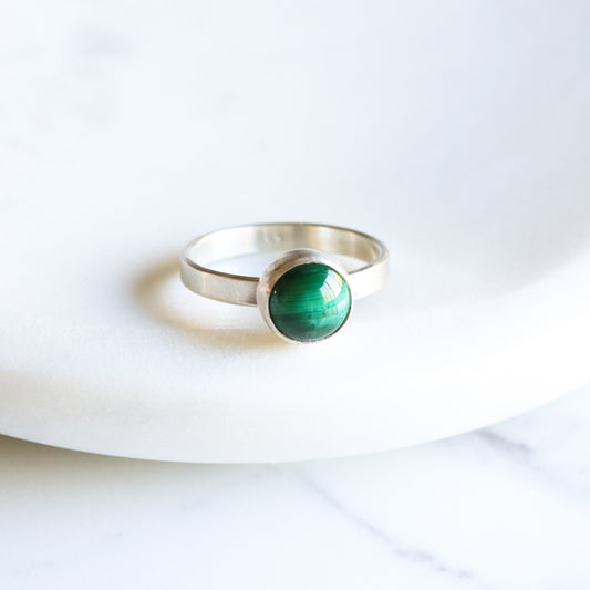 Balance Ring - Malachite