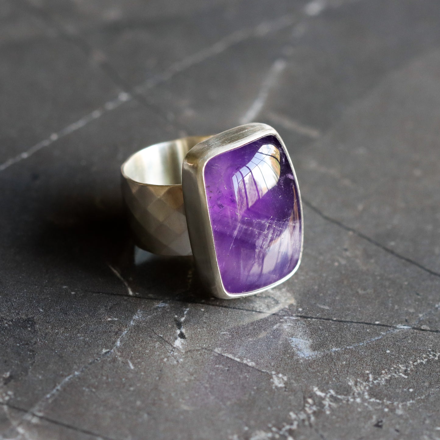 Indigo Ring - OOAK