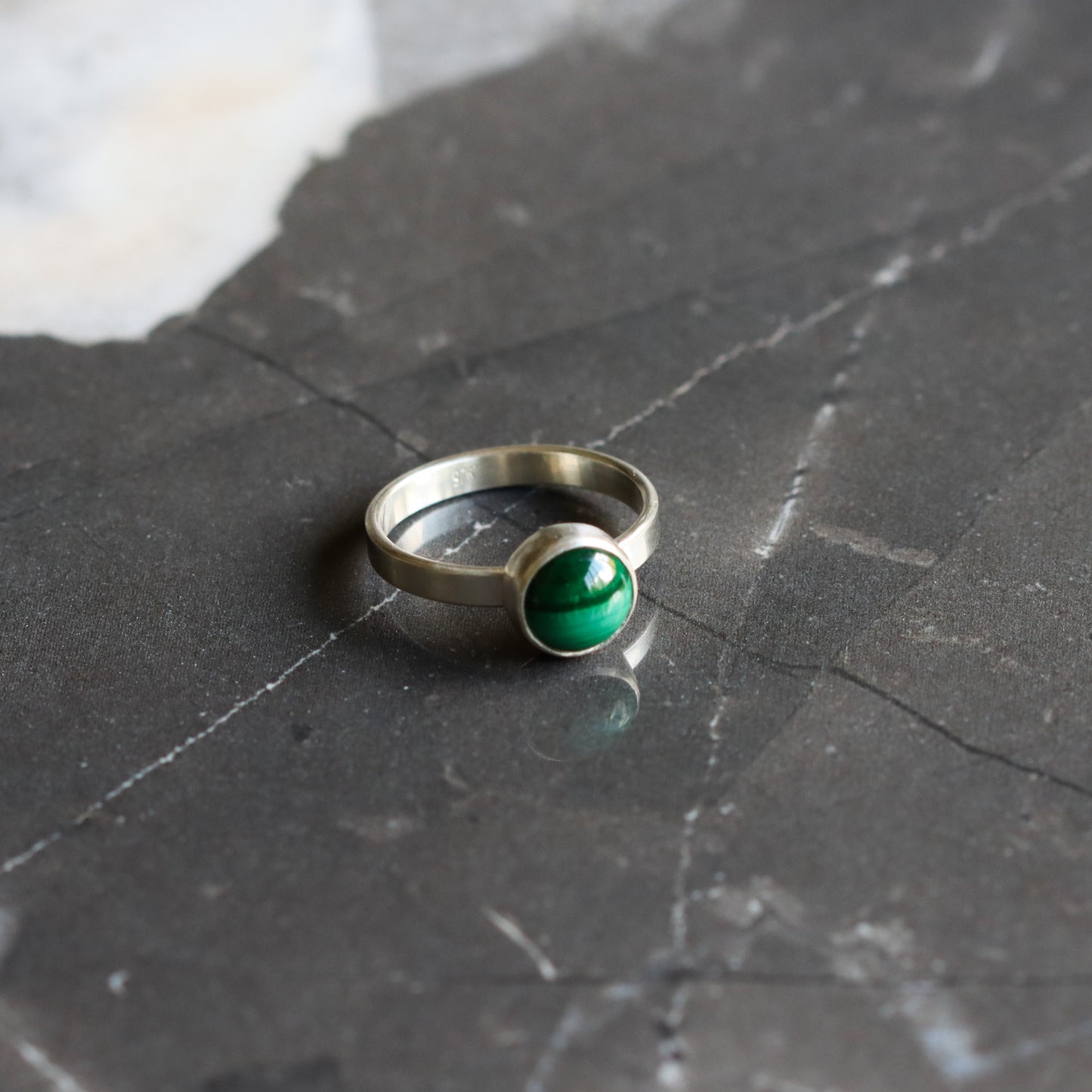 Balance Ring - Malachite