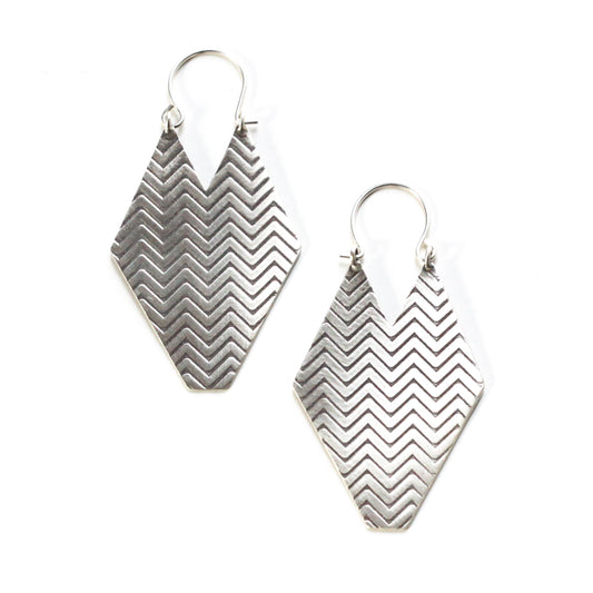 Shield Earrings - Large