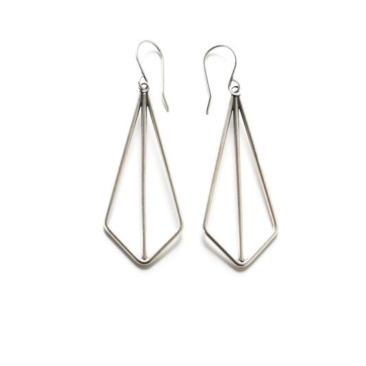 Silver Kite Earrings