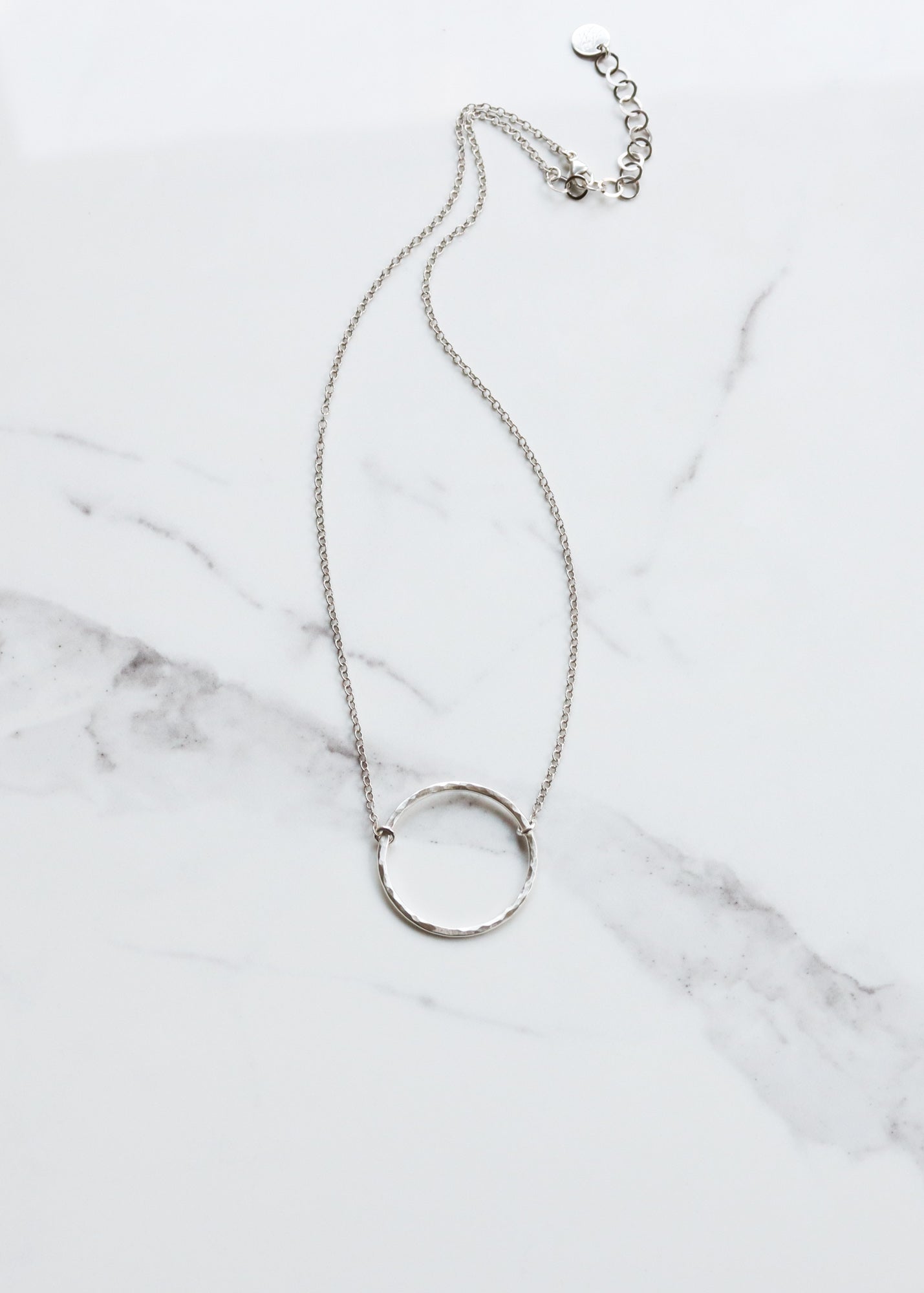 Simple Classic Circle Necklace