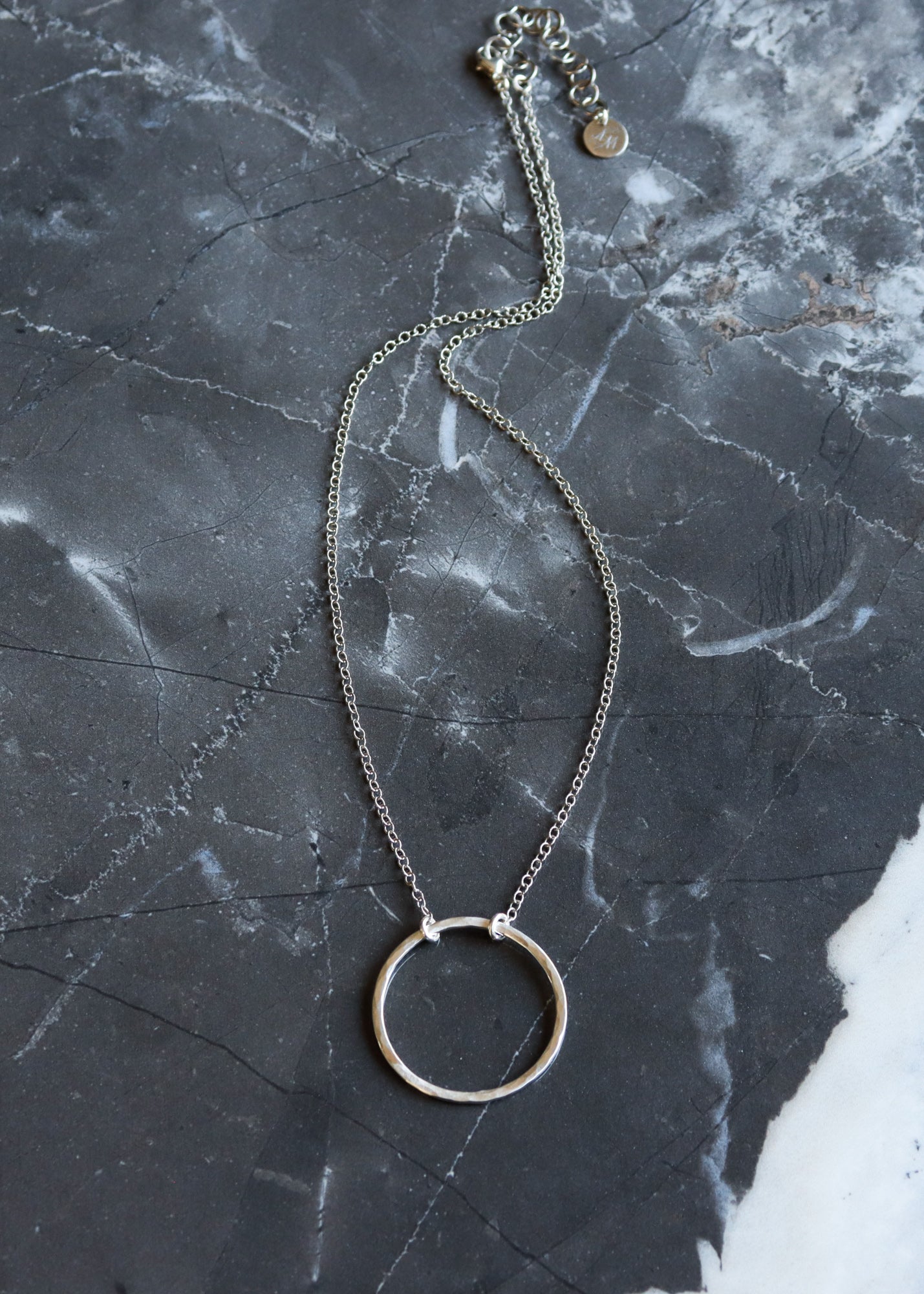 Simple Classic Circle Necklace