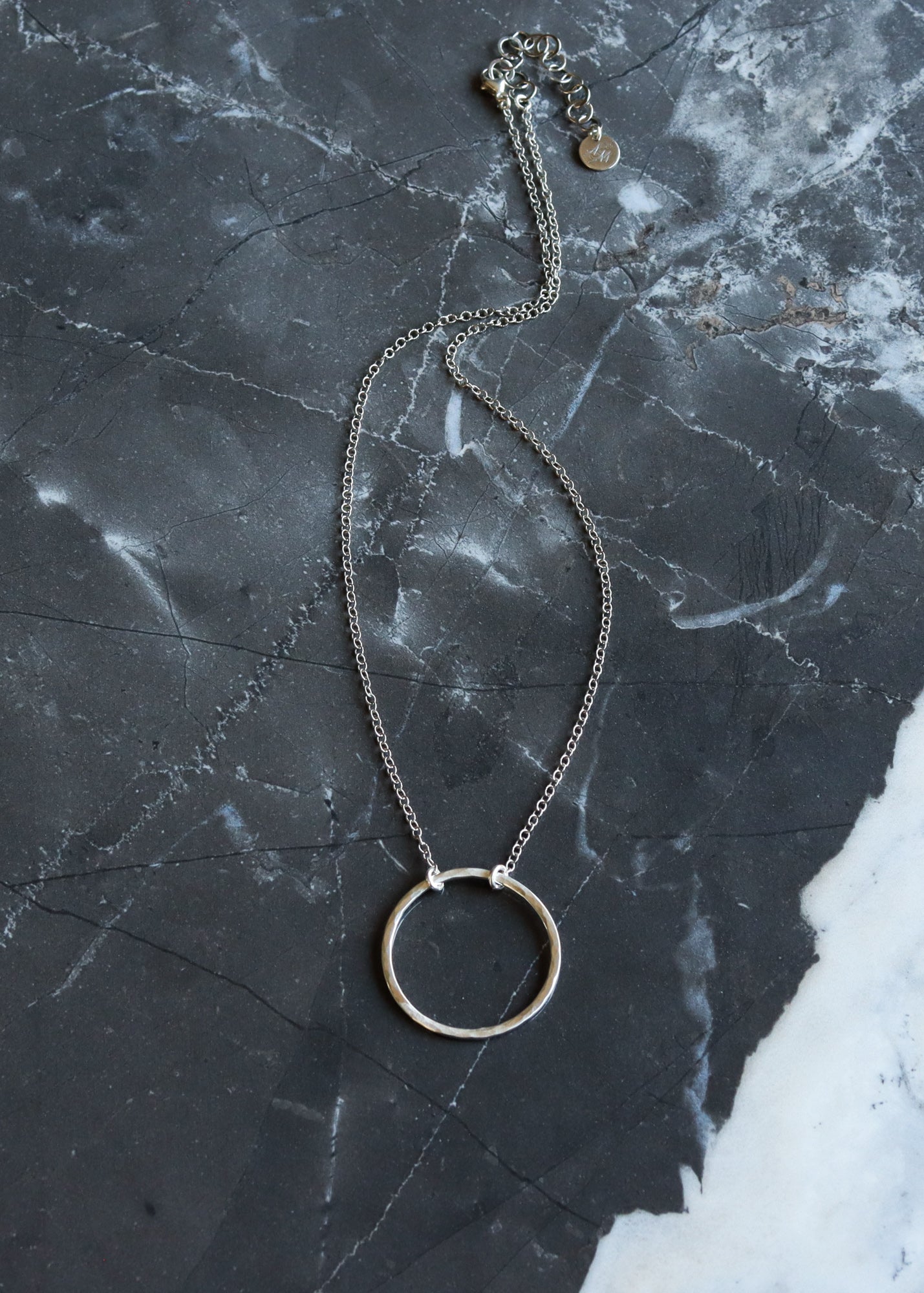 Simple Classic Circle Necklace