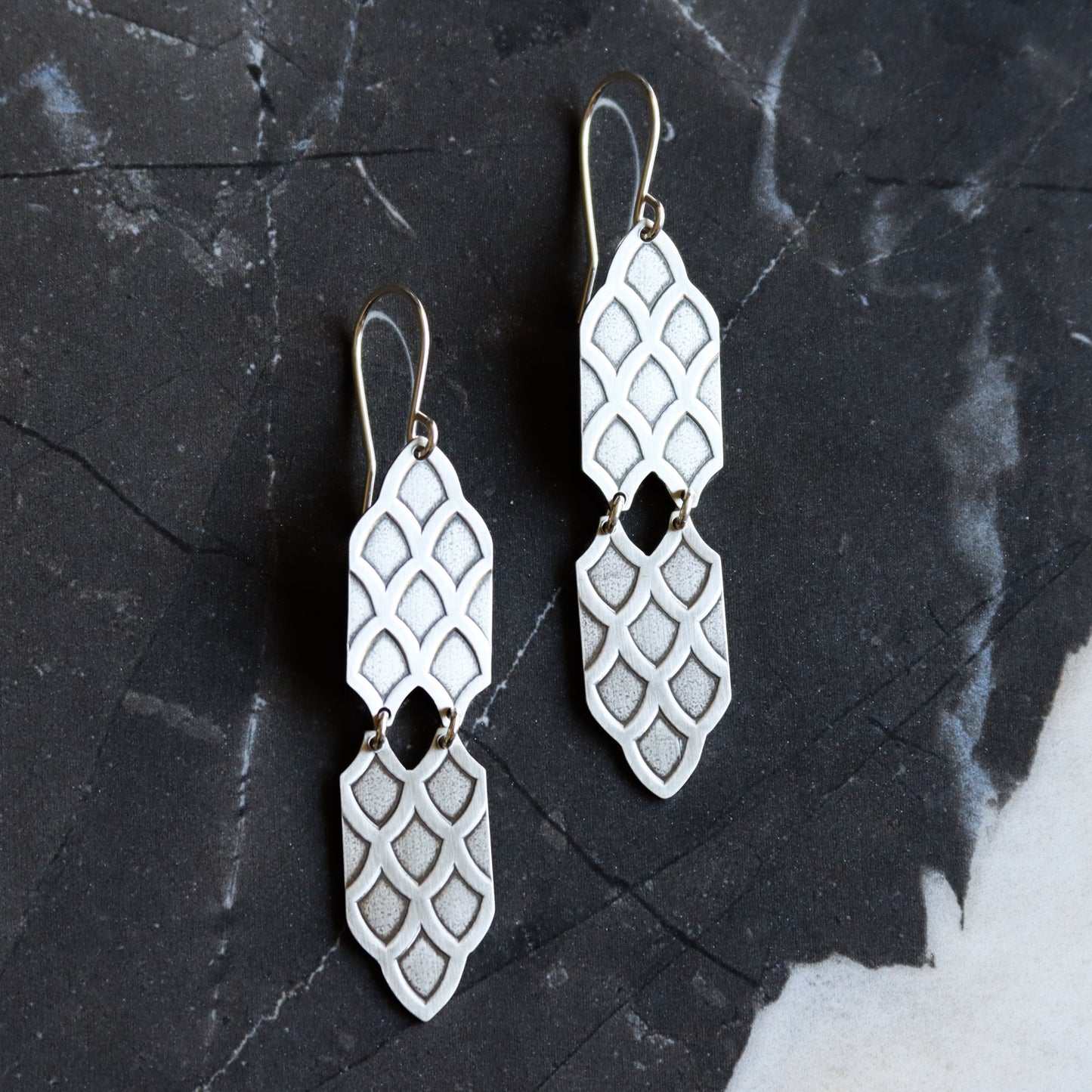 Silver Amira Earrings