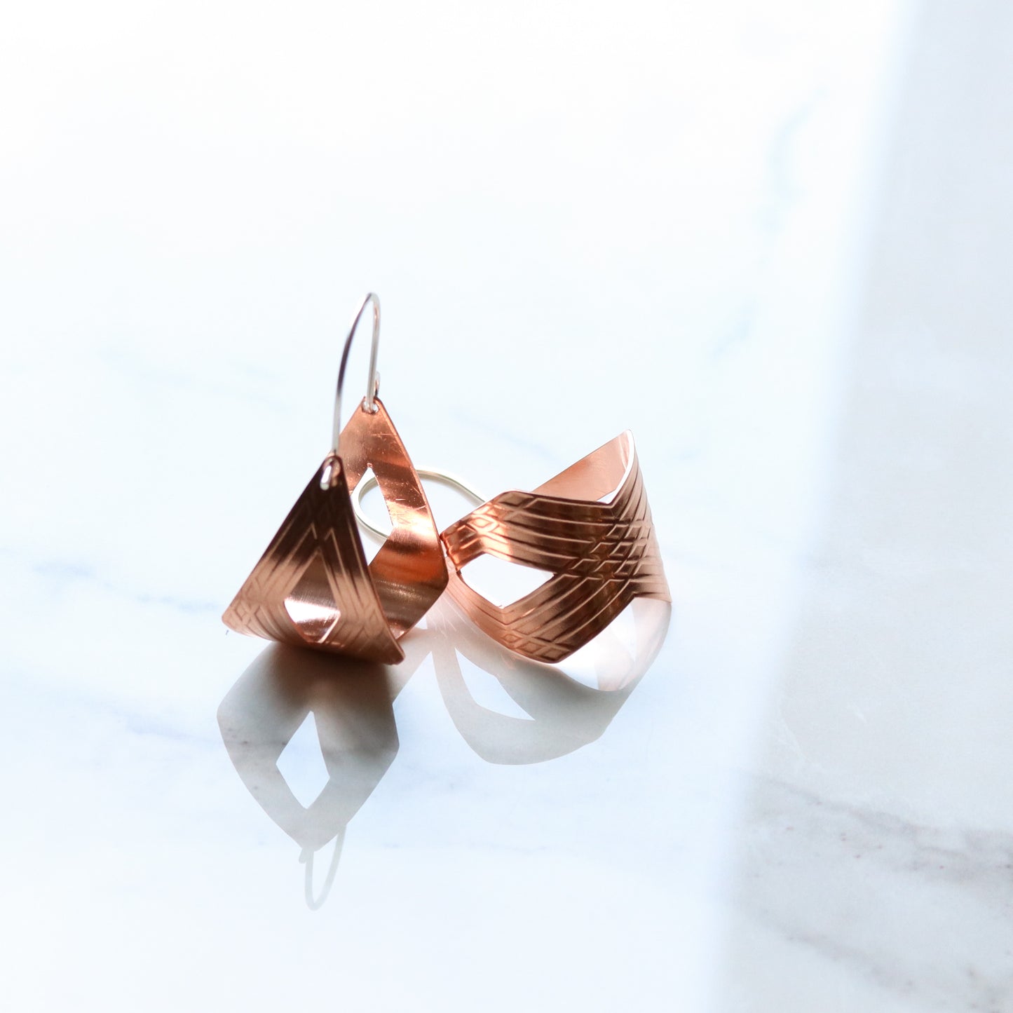 Eden Earrings - Copper