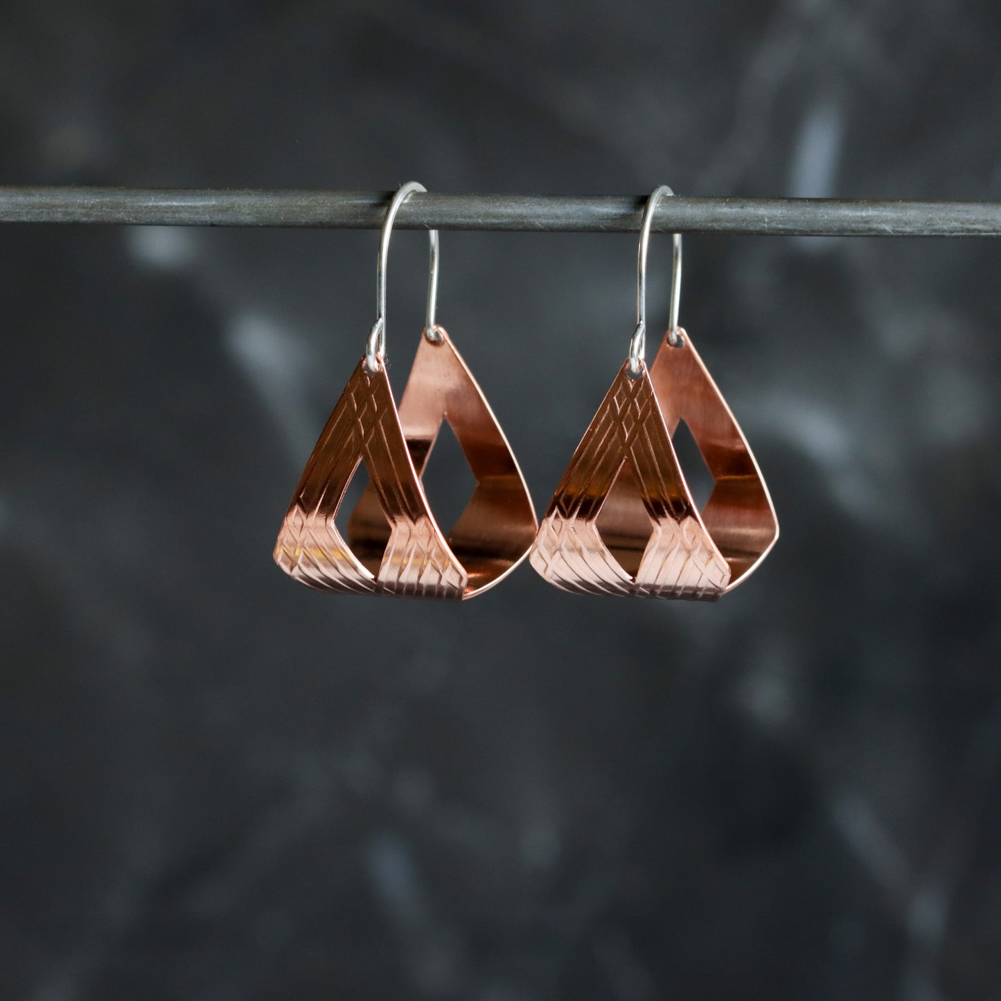 Eden Earrings - Copper