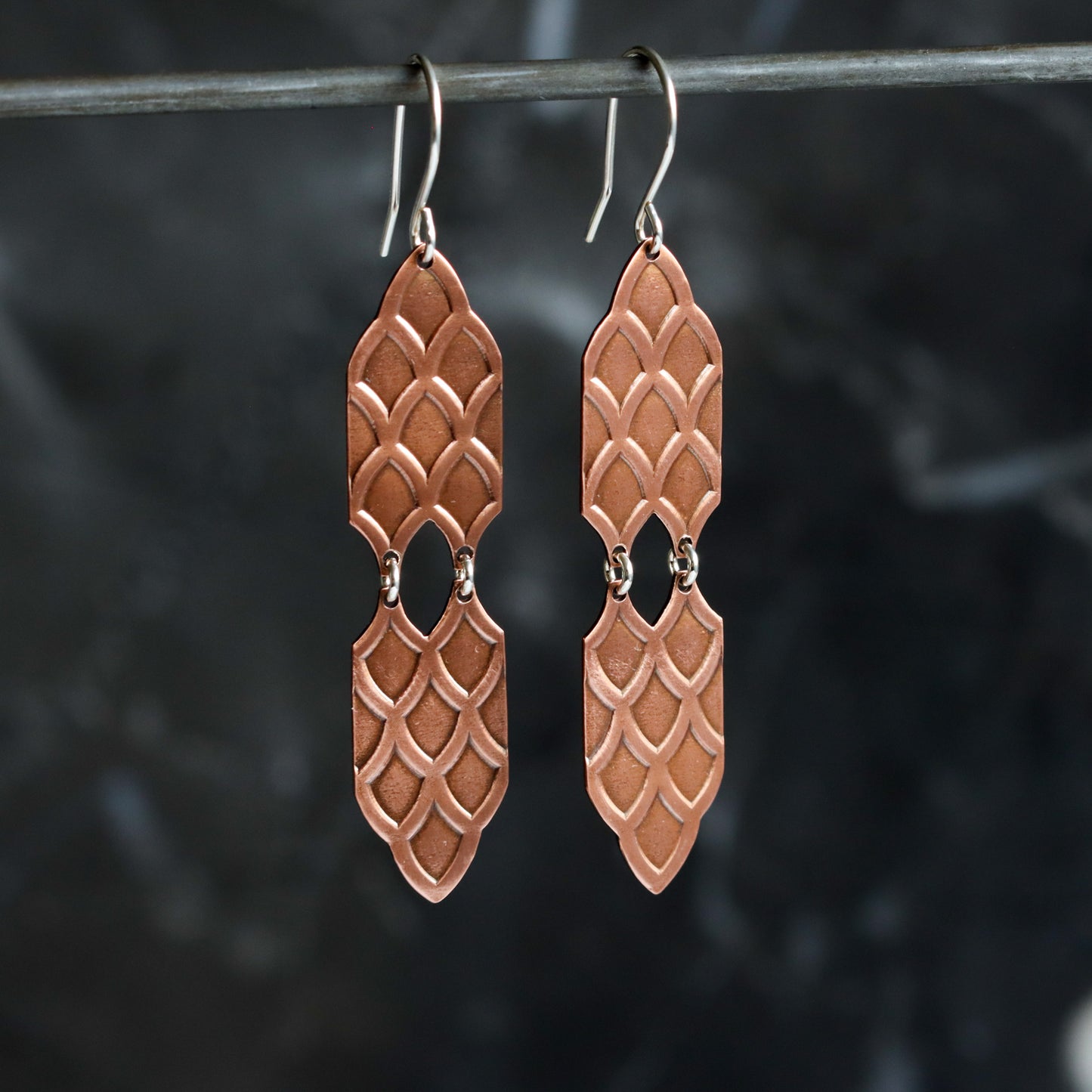 Amira Earrings - Copper