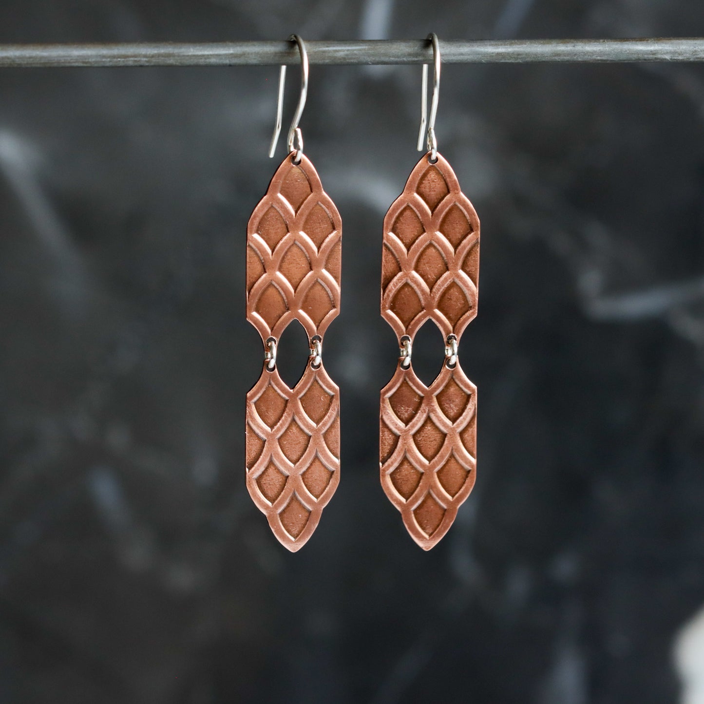 Amira Earrings - Copper