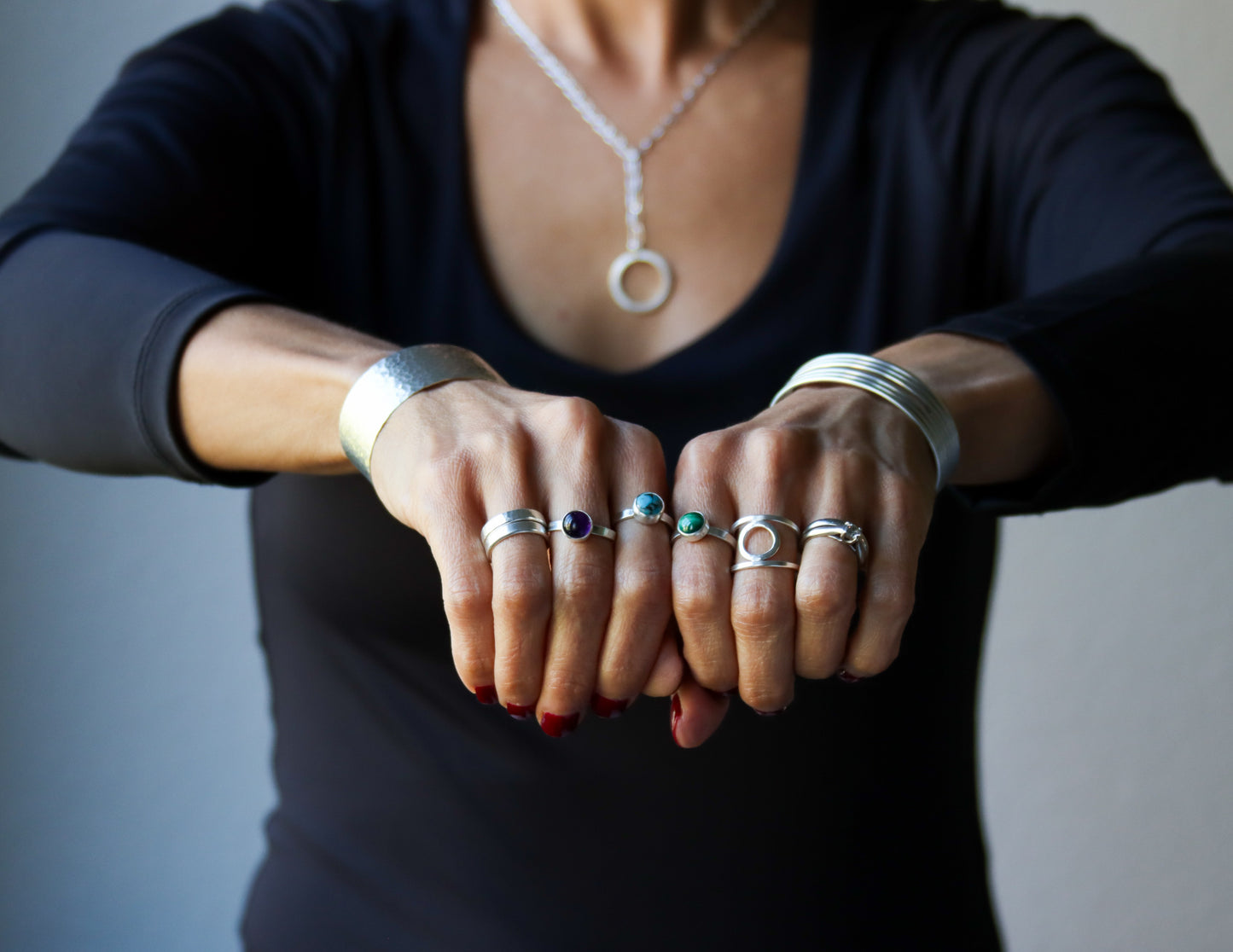 Balance Ring - Amethyst