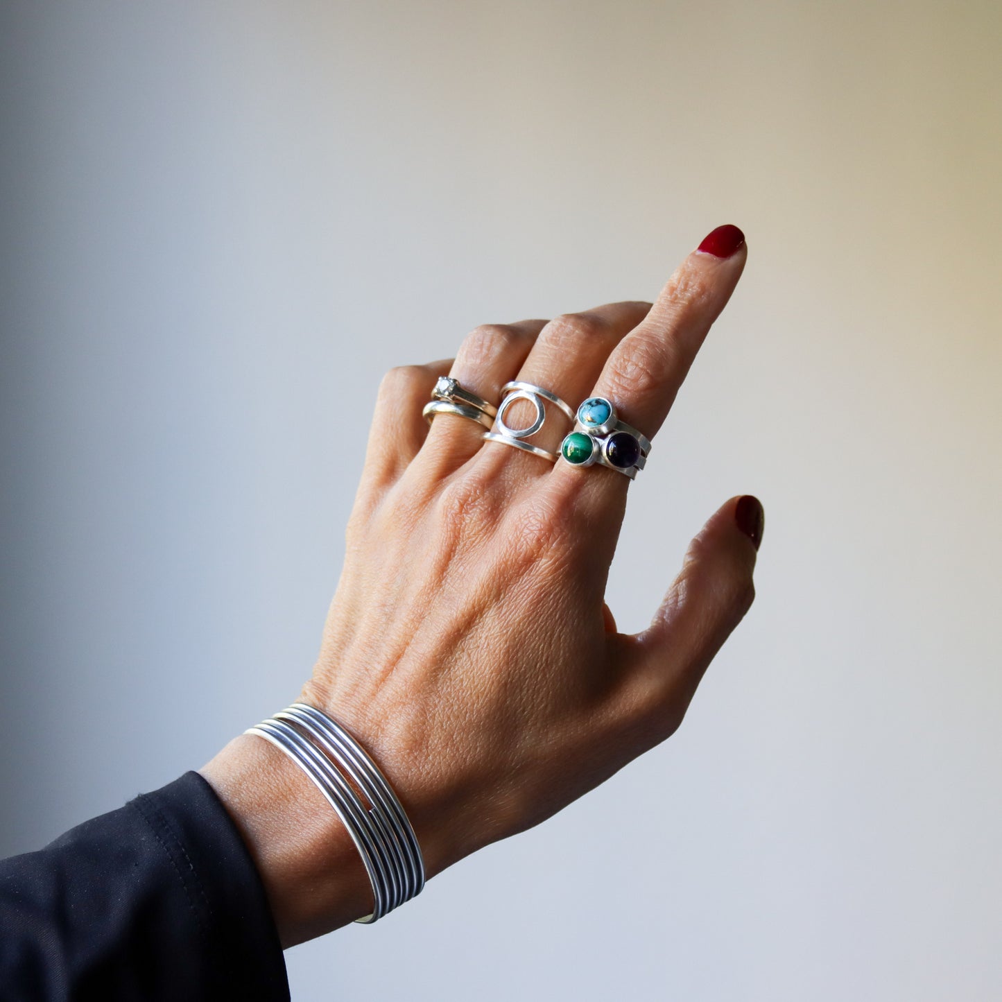 Balance Ring - Amethyst