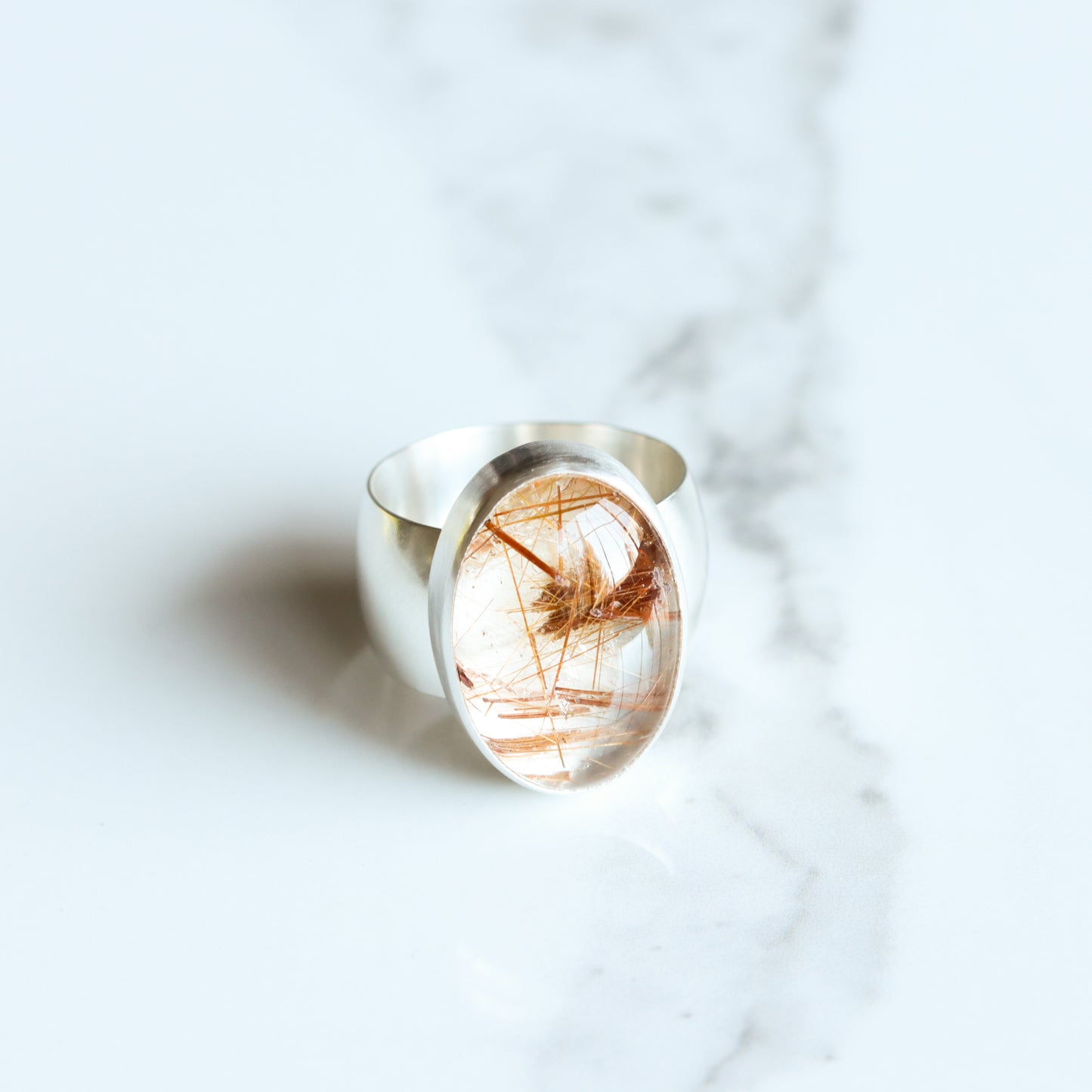 Ember Ring 2 - OOAK - Size 6.75