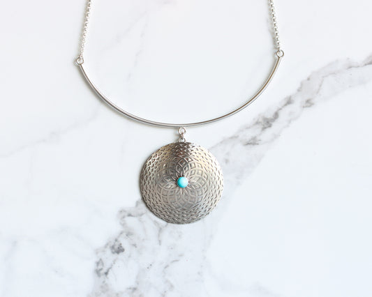 Pilar Mandala Necklace