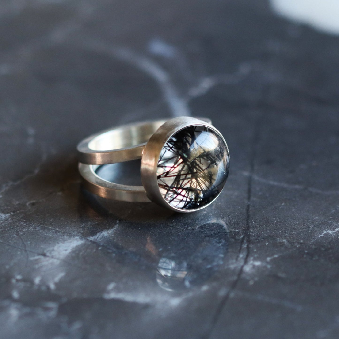 Oscuro Ring - OOAK - Made to Order