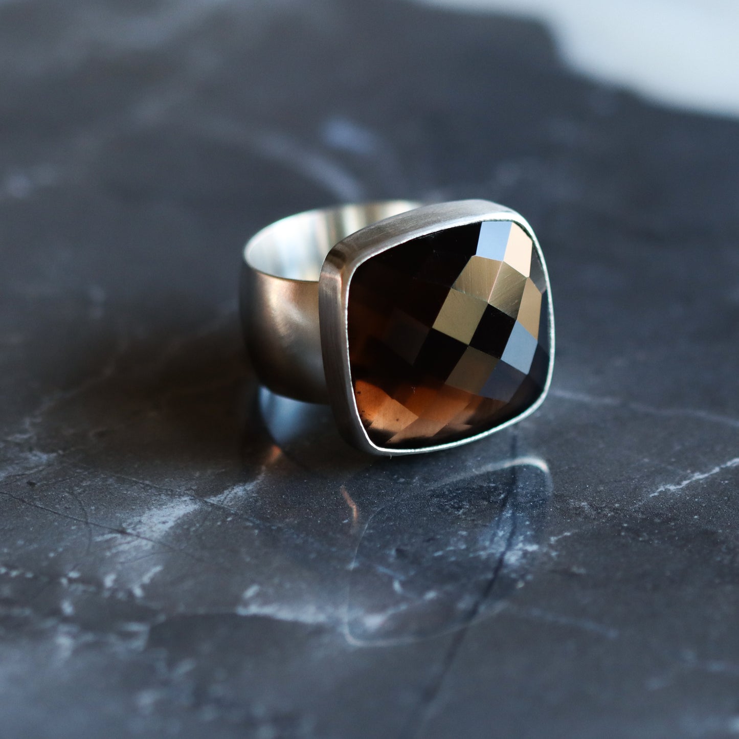 Morion Ring - OOAK - Made to Order