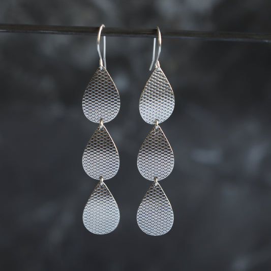 Lena Earrings - Silver